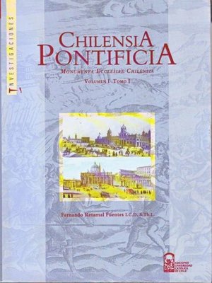 cover image of Chilensia Pontificia V. I T. I